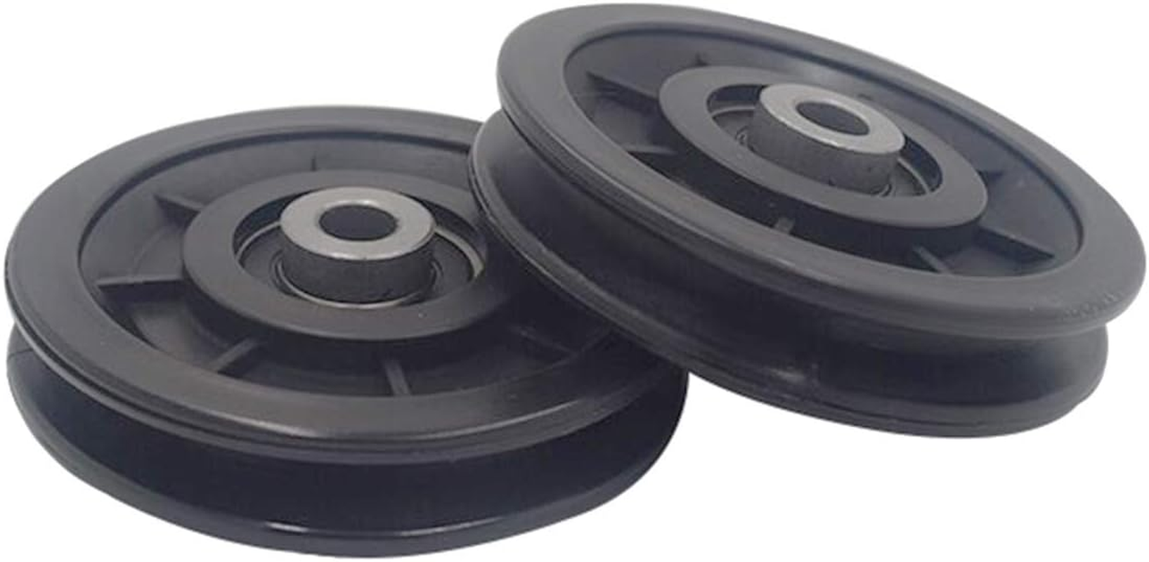 LFJ 90Mm/3.5" Nylon Bearing Pulley Wheel Replace for Gym Equipment Part Cable Merchine image number 6