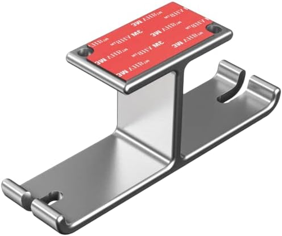 AIMALL Universal DJ Headphone Hanger Hook - Dual Headset Mount Holder under Desk with Cable Organizer, Sturdy Aluminum Alloy, Easy Installation