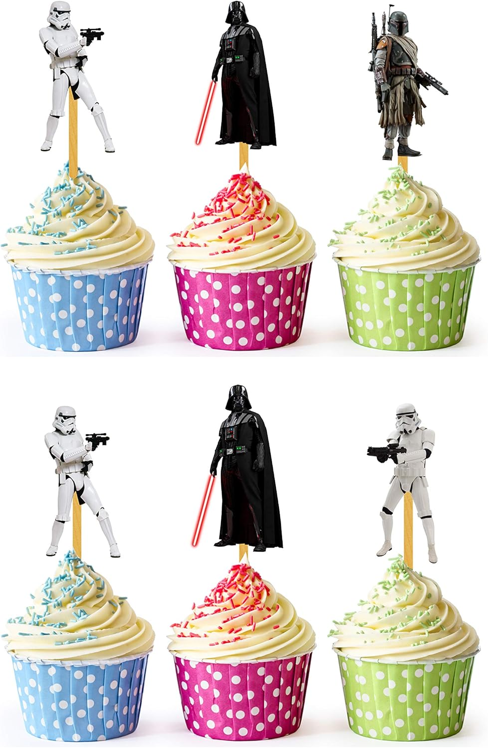 24X Cupcake Topper Picks (STAR WARS) image number 1