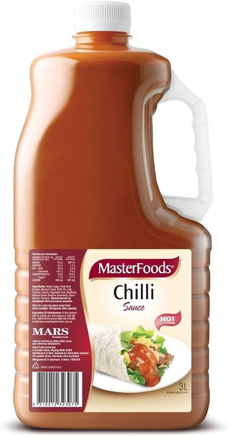 Masterfoods Hot Chilli Sauce 3 Litre image number 2