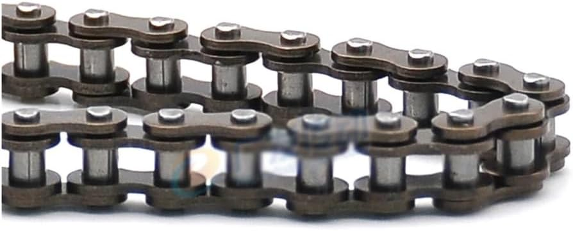 04C Roller Chain Pitch 6.35Mm Carbon Steel Drive Chain Joints Industrial Transmission Single Row Chain 0.5/1/1.5/5/10Meters(1Meter) image number 1