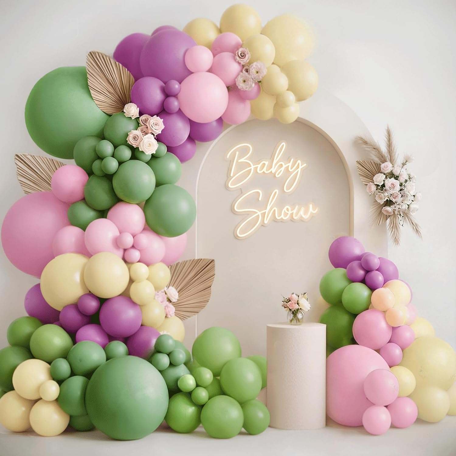 Sand White Gold Balloon Arch Kit, White Beige Chrome Gold Balloons Cream Balloons Metallic Gold Balloons for Boho Neutral Baby Shower Wedding Bridal Shower Birthday Decorations&hellip;