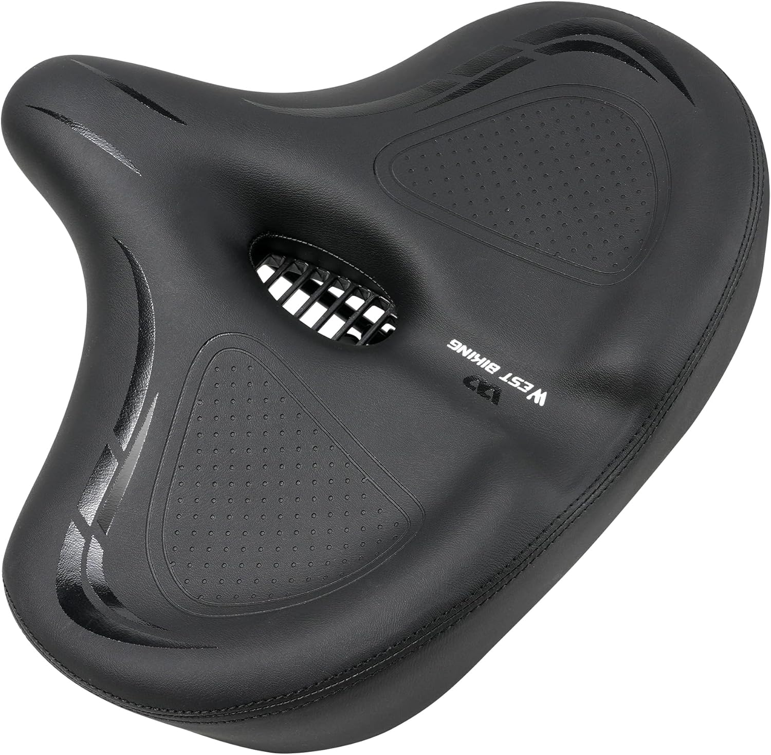 Bike Seat, Bicycle Seat for Men Women,Compatible with Peloton, Spin Bike, Road or Exercise Bikes,Comfort Seat Cushion Mountain Bike Accessories Old Bike Saddle Replacement