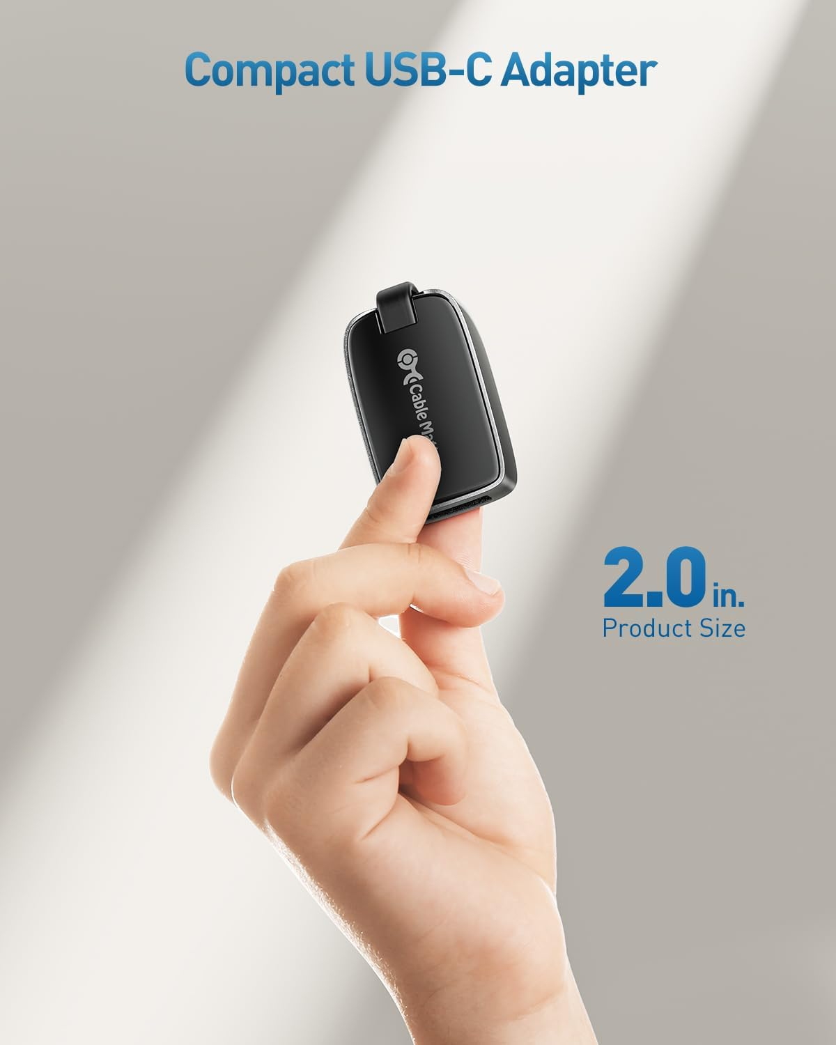 Cable Matters Unidirectional 8K USB C to Displayport 1.4 Adapter, Supports 4K 240Hz / 8K 60Hz & HDR, USBC to DP Adapter Compatible with Thunderbolt 4 / USB4, Macbook, Dell XPS, Not for USBC Monitor