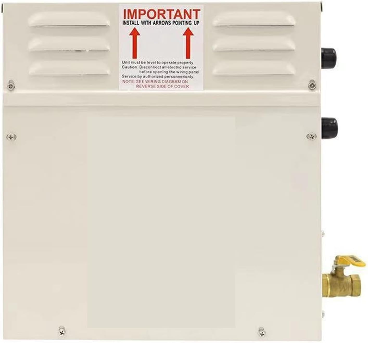 Sauna Steamer, 3KW 4.5Kw Steam Generator for Shower 380V Home Steam Machine， Sauna Bath SPA Steam Shower with Digital Controller(4.5Kw) image number 1