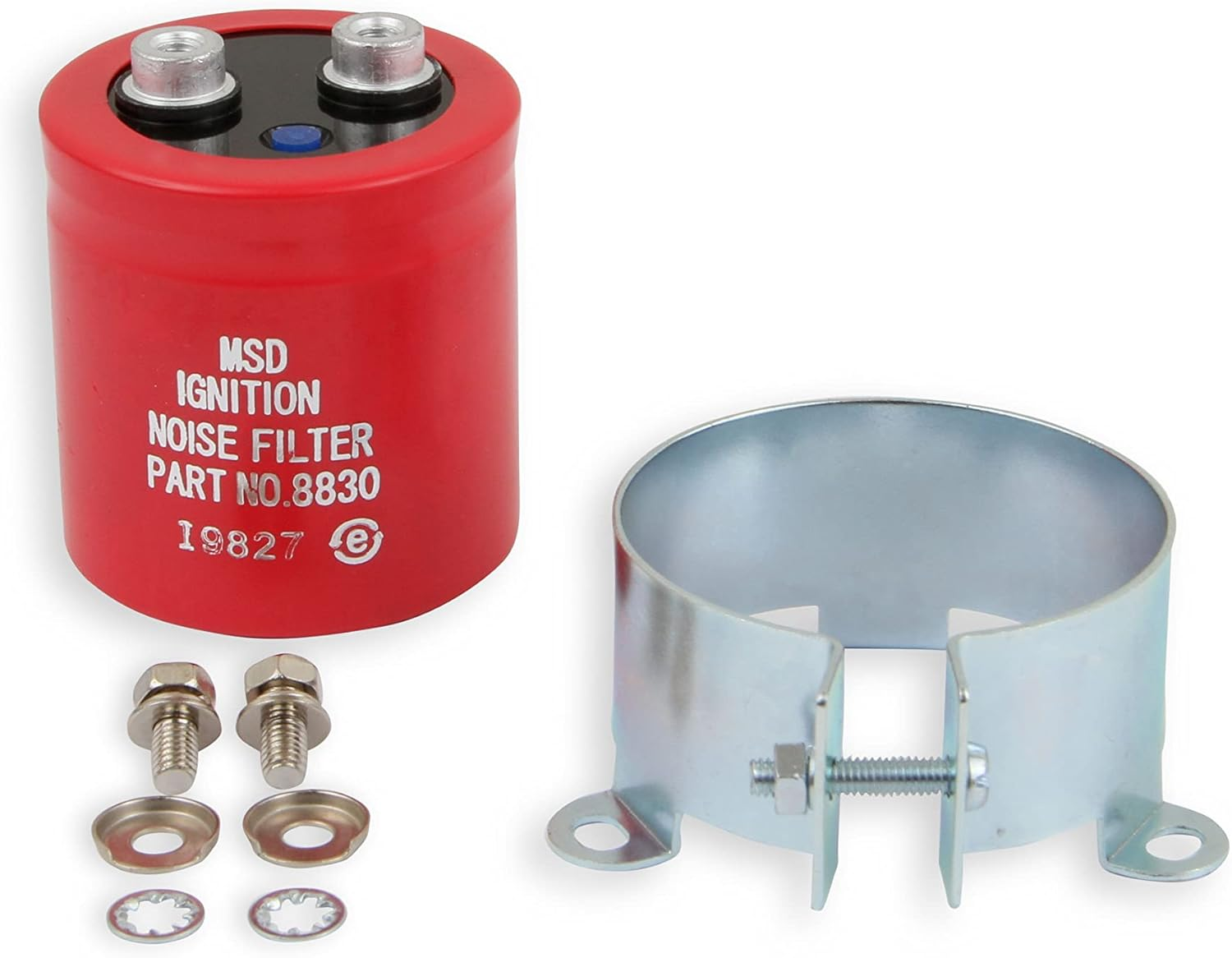 MSD Noise Capacitor, Red, Plastic, Each image number 4
