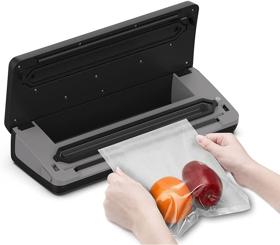 Healthy Choice Vacuum Sealer Sealing Machine - Premium Quality, Automatic Operation, Compact, Durable, Lightweight - Locks in Freshness & Flavors for Meats, Veggies, Fish, and More image number 1