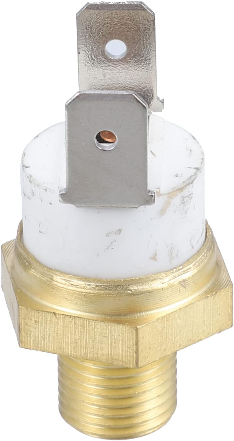 X AUTOHAUX Universal Automotive Radiator Engine Cooling Fan Temperature Thermo Sensor Switch 1/8'' NPT 155-170 Degrees on 135 Degrees Off image number 2