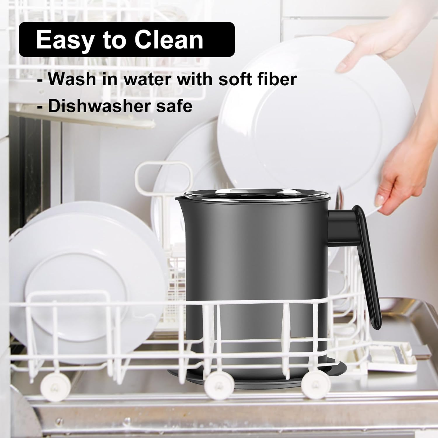 Bacon Grease Container with Fine Mesh Strainer - 1.7L / 6.8 Cups Cooking Oil Storage Can with Removable Dustproof Lid and Coaster Tray - Oil Pot for Used Cooking Oil, Fat, Frying Oil, Kitchen Fat image number 6