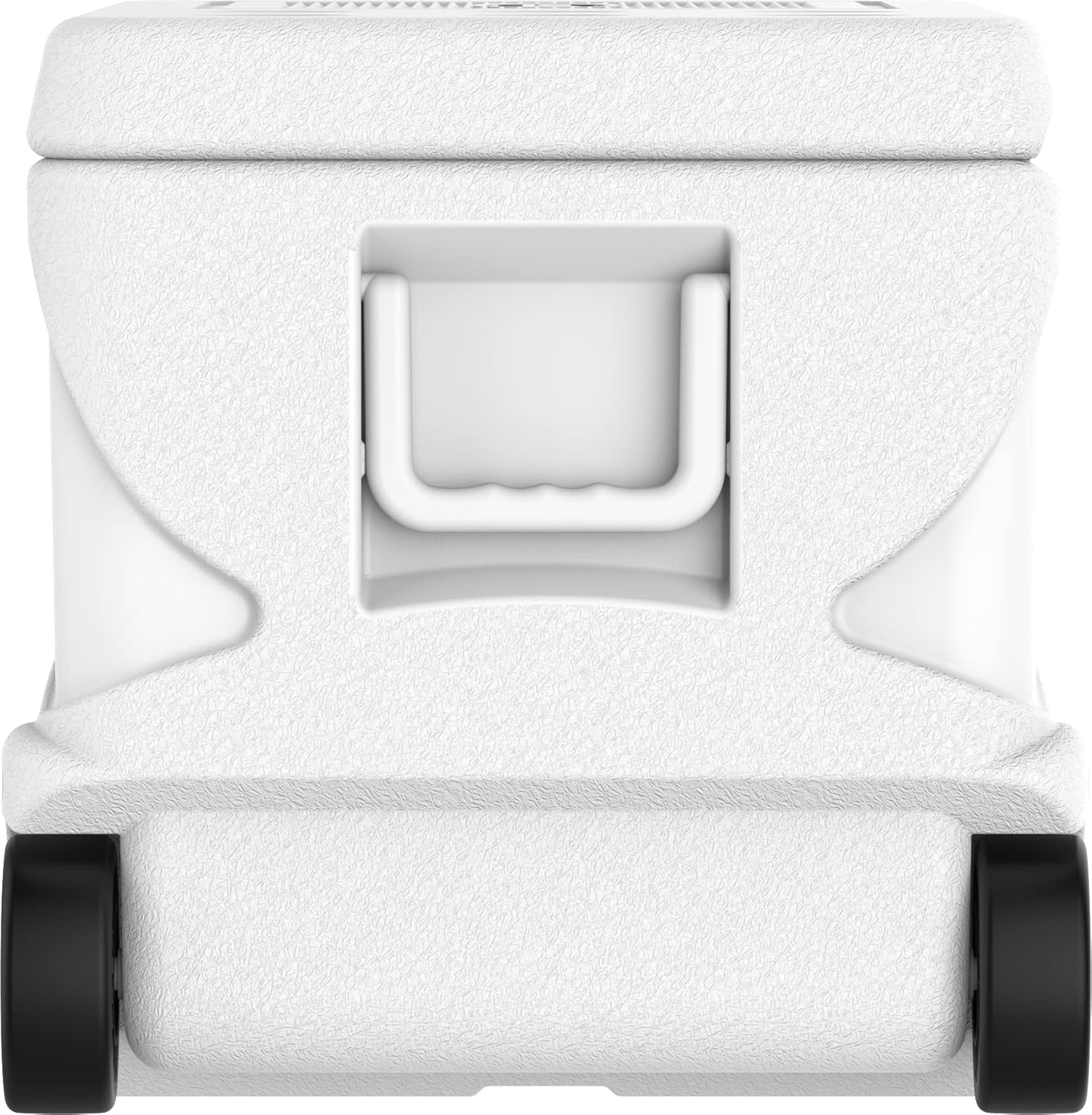 Duramax Deluxe Icebox 80L, High Performance Cool Box with PU Insulation, 6 Days of Ice Retention, Icebox with Wheels & Handles for Easy Mobility, Cup Holders on Lid, Durable Cool Box, Ice Chest, White - Blue image number 4