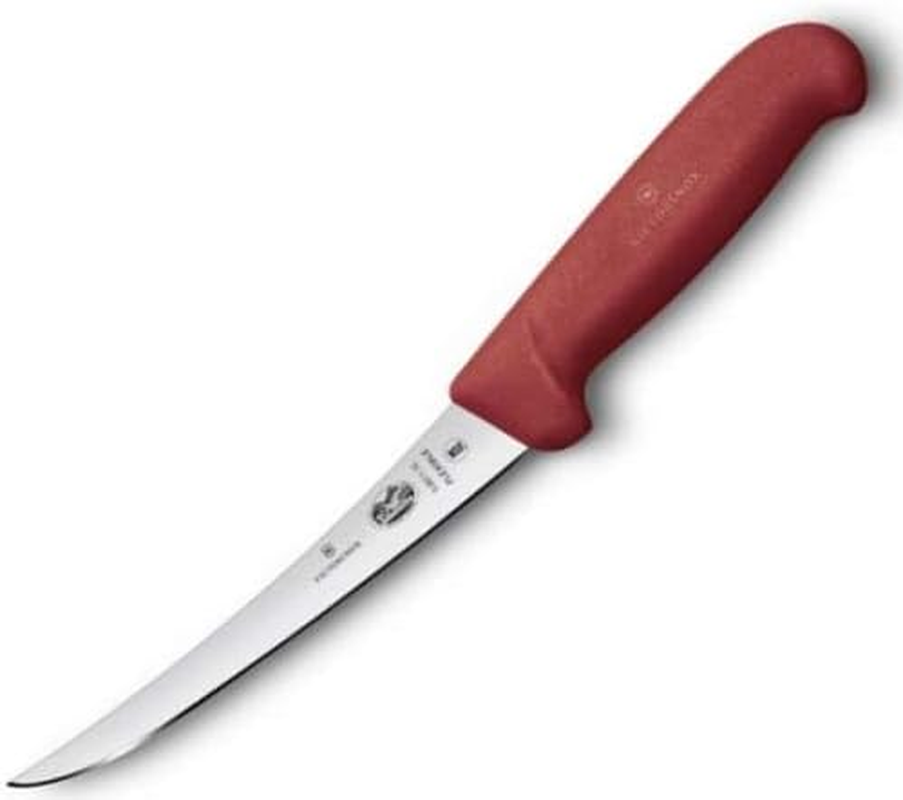 Victorinox Fibrox Curved Flexible Narrow Blade Boning Knife, Red, 5.6611.15 image number 6