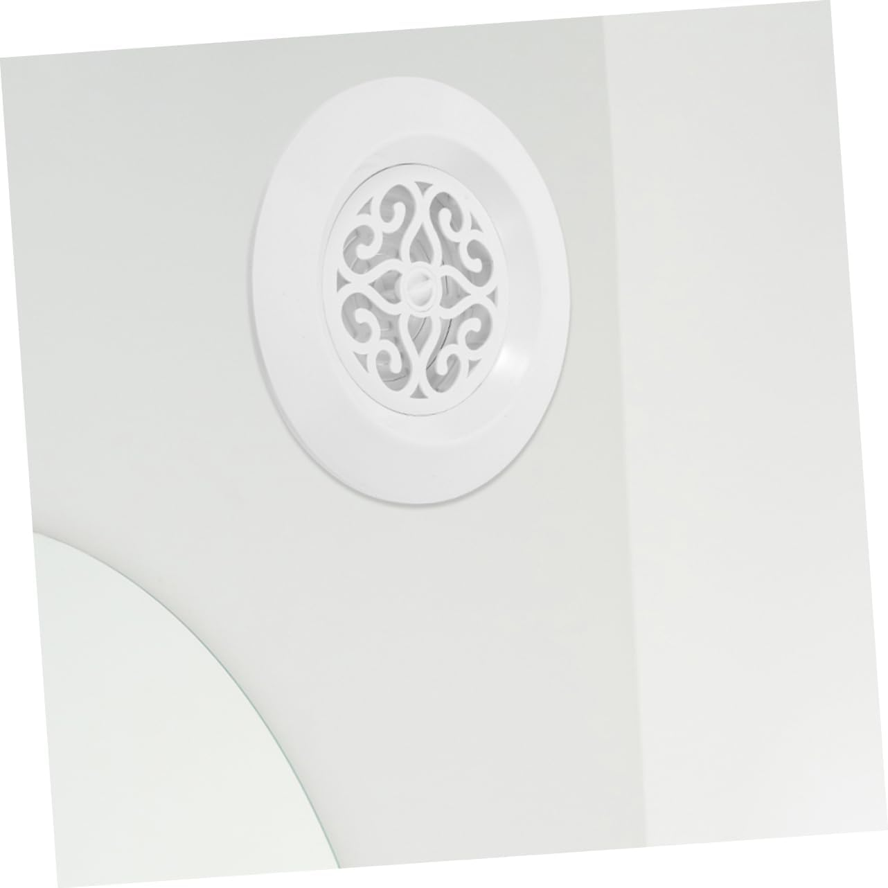 Round Soffit Vent Cover for Air Conditioner Airflow Diffuser for Living Room Sleek Design Easy Installation Construction image number 3