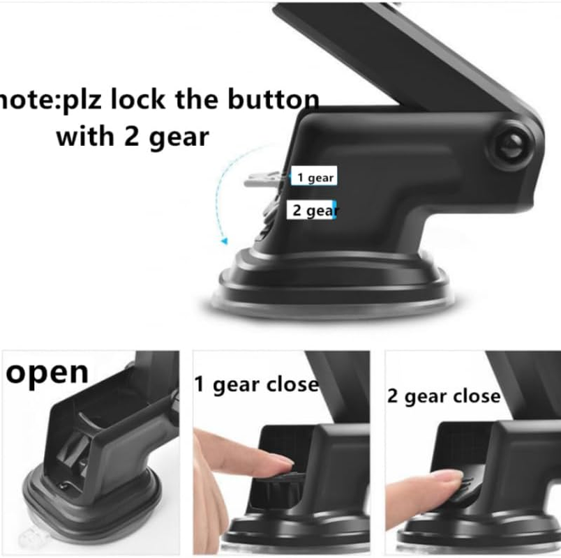 Universal Car Holder H1 Easy One Touch 3 Extendable image number 2