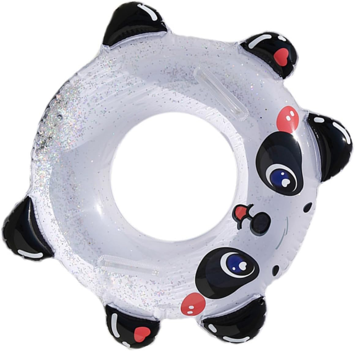 Panda Swimming Ring Water Floaties for Adults Adult Floaties Cartoon Swimming Ring Pool Ring Kids Pool Float Baby Floaties Inflatable Adult Pool PVC Swim Ring Inner Tube Child Cute image number 5