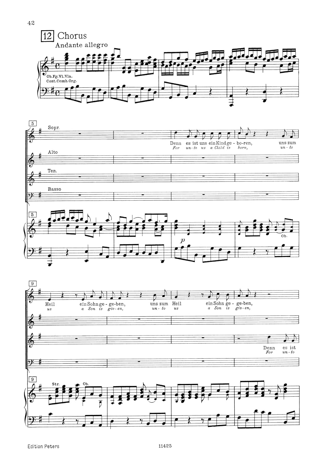 Messiah HWV 56 (Vocal Score): Oratorio for SATB Soli, Choir and Orchestra (Ger/Eng)