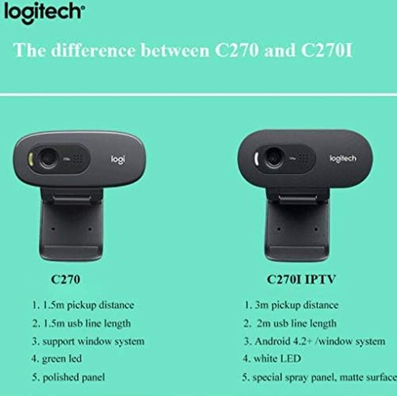Logitech C270I 720P Web Camera image number 1