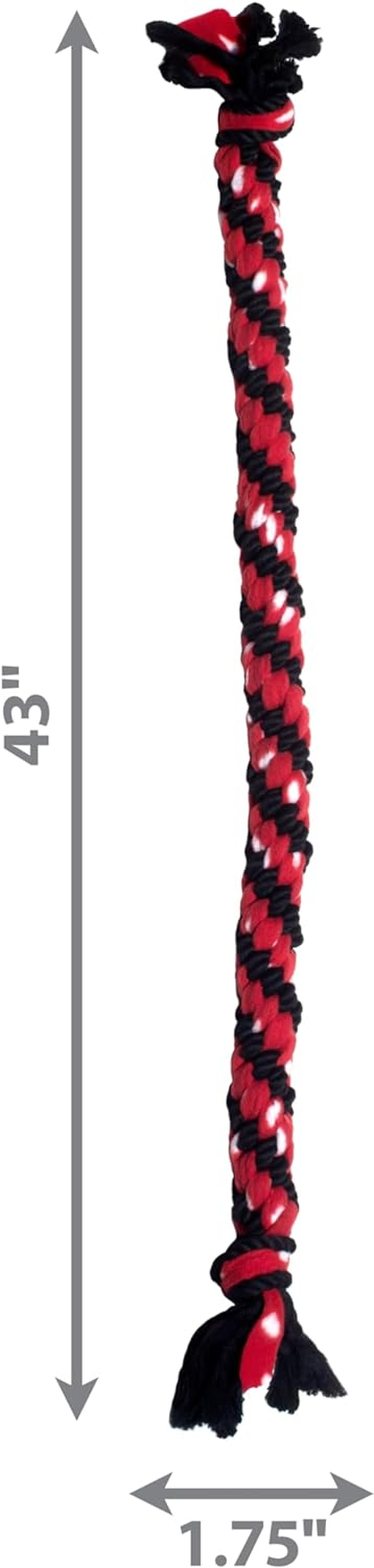 Kong Signature Rope Mega Dual Knot Dog Toy, 40-Inch Size image number 4