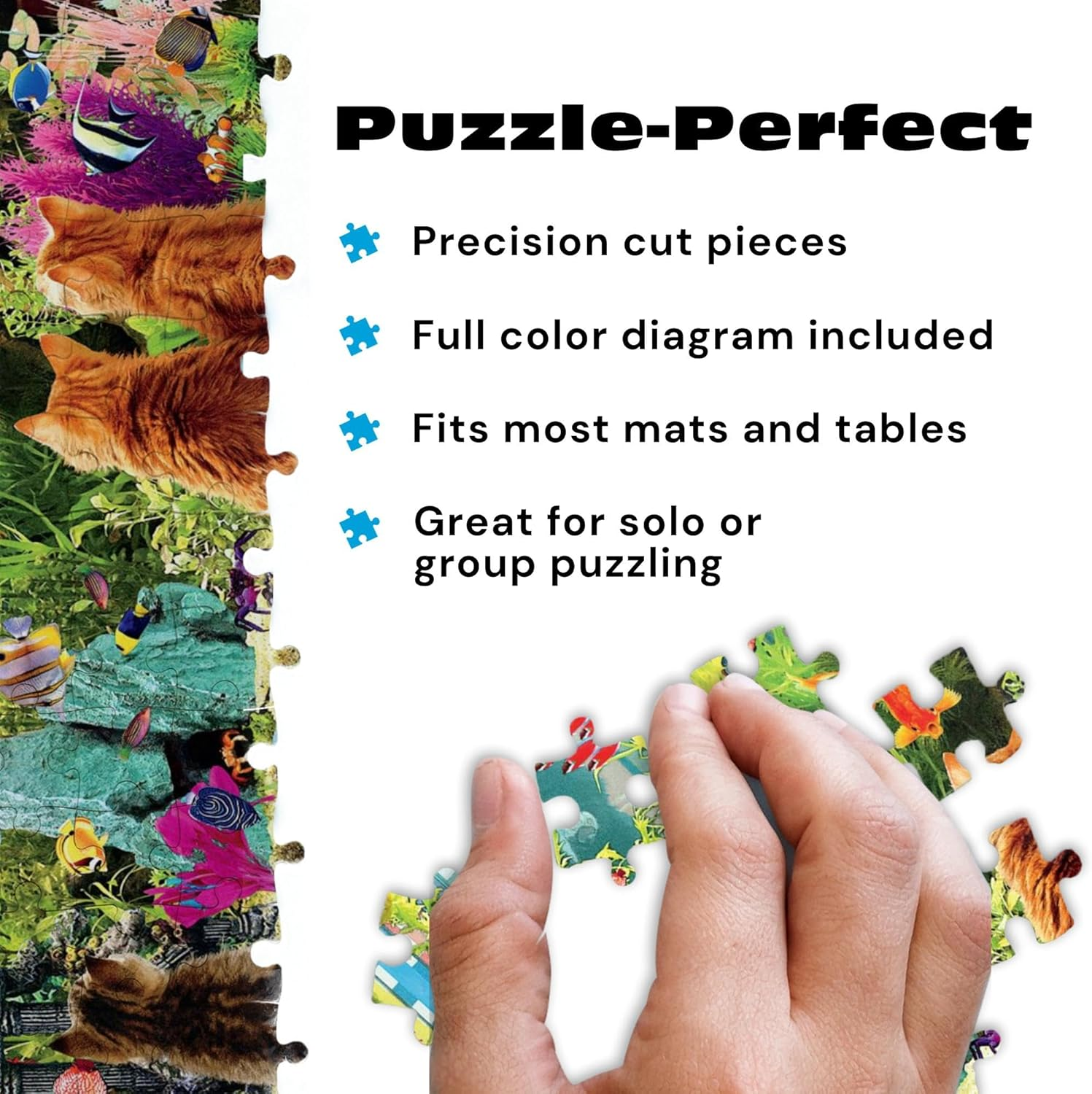 Buffalo Games - Kitten Distraction - 750 Piece Jigsaw Puzzle - Multi image number 4