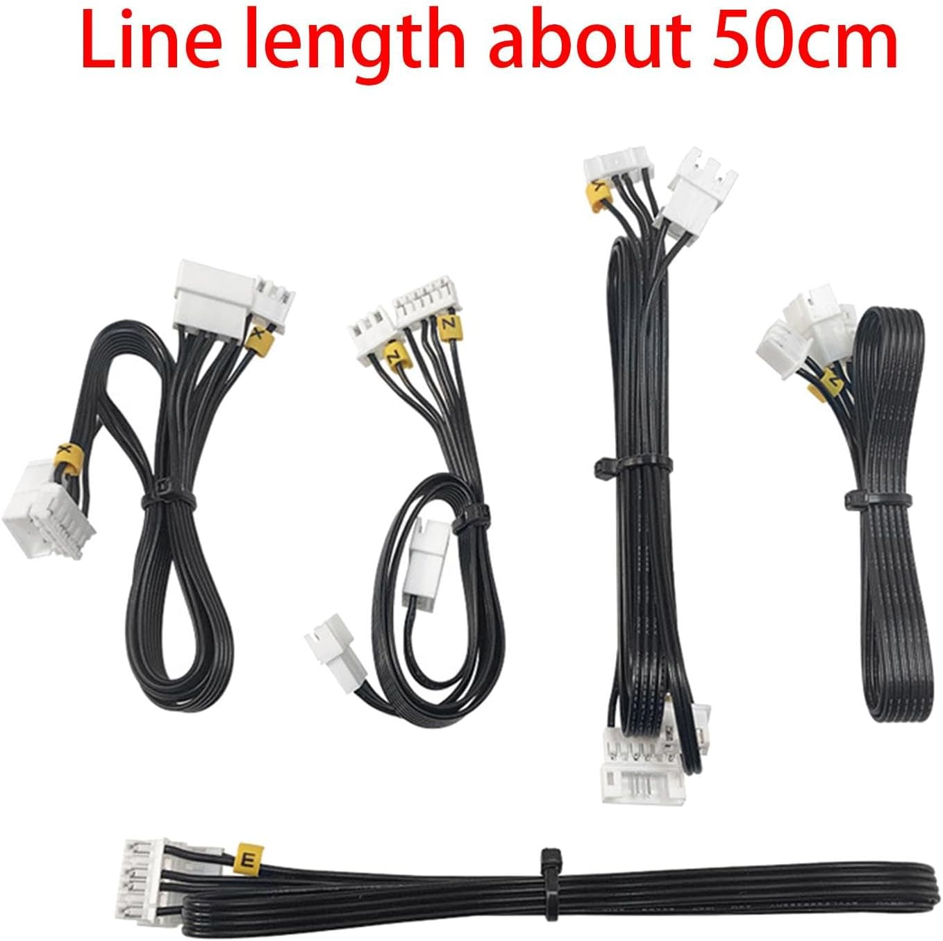Cable Loom Package 3D Printer Accessories, Limit Switch Extension Cable for Ender-5 Plus, High Reliability Sturdy Professional,Easy to Install image number 4
