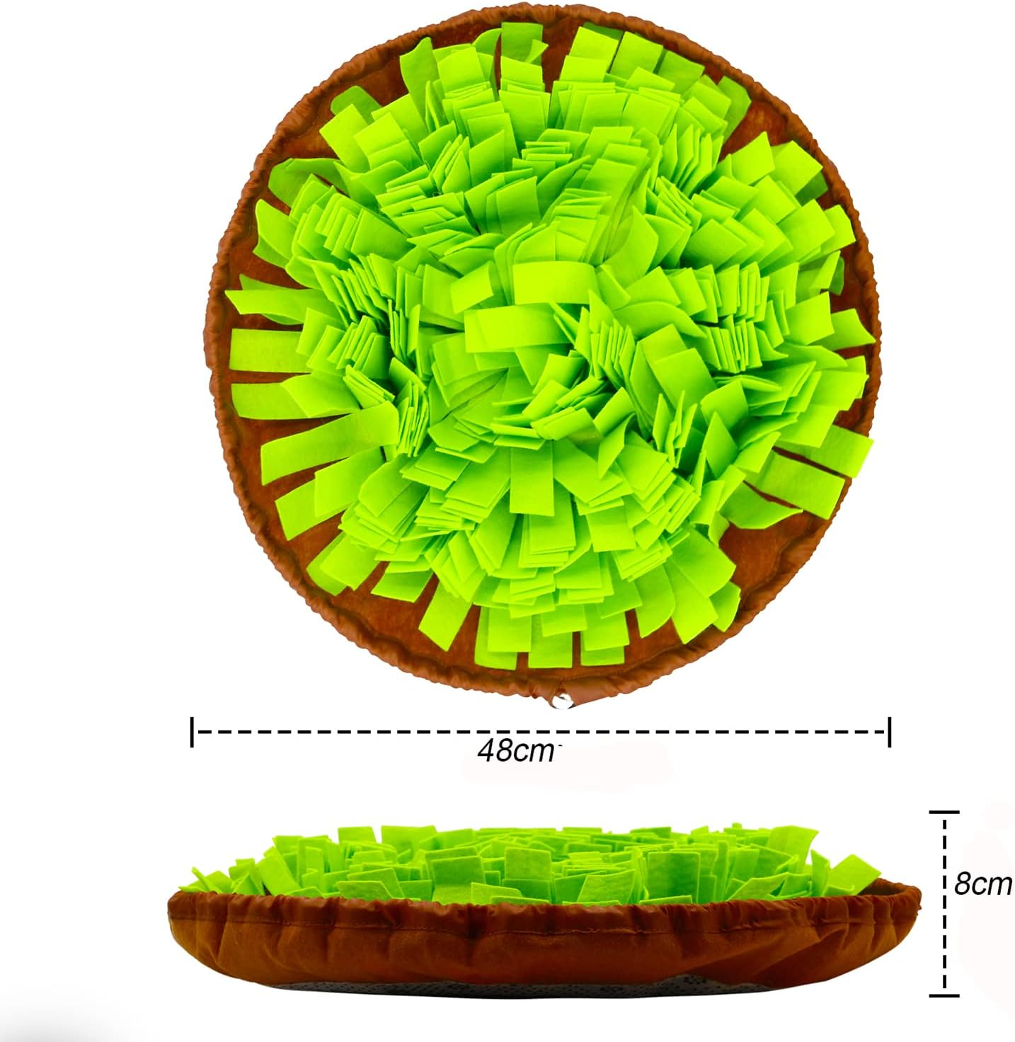 Snuffle Mat for Dogs Dog Snuffle Mat Food Sniffing Feeding Mat, Pet Snuffle Mat Puppy Training Mat Interactive Game Puzzle Toys for Boredom and Stress Relief, Slow Feeding image number 1