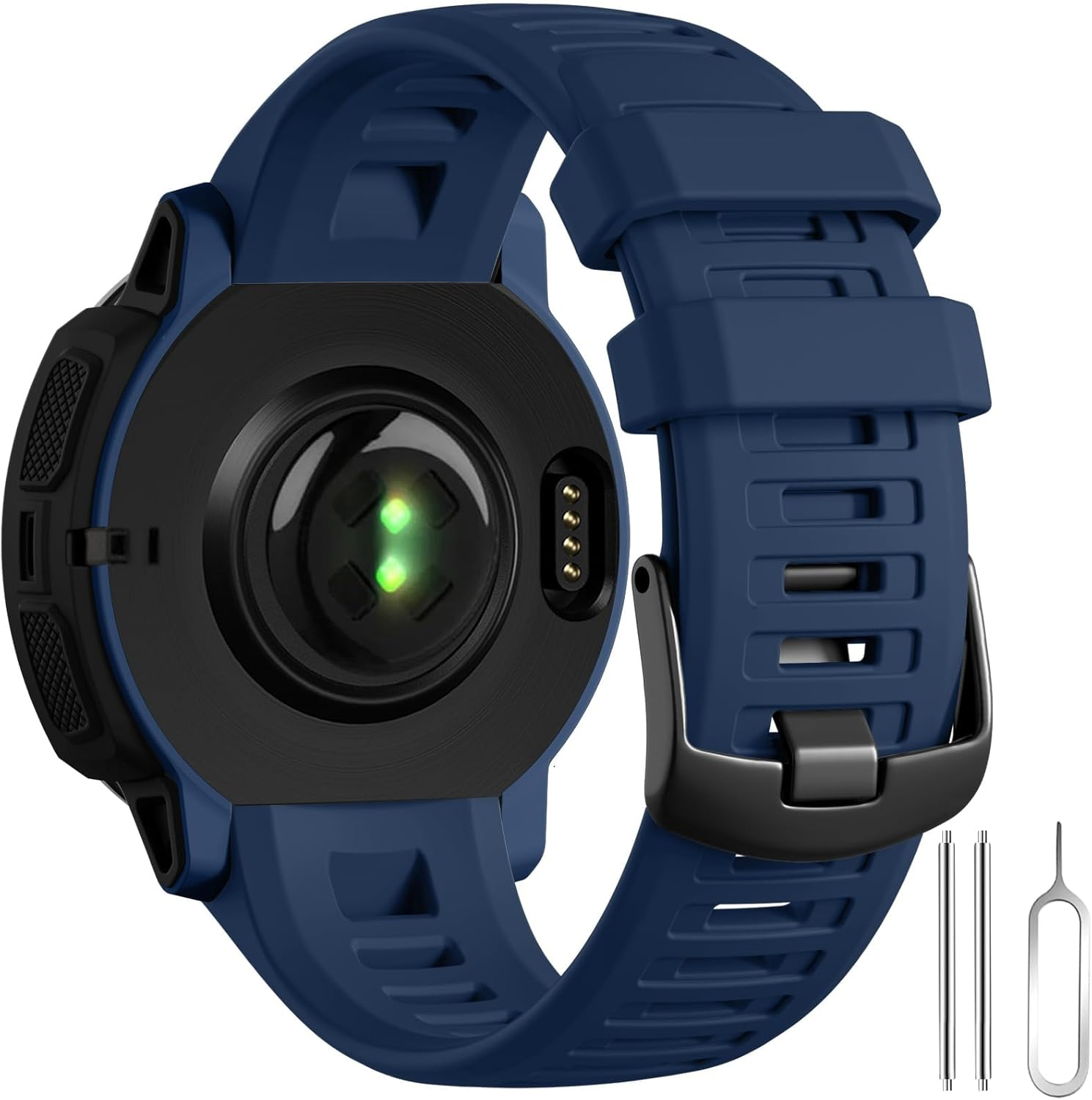 Ouwegaga Compatible with Garmin Instinct Watch Bands, 22Mm Soft Silicone Sport Wristband Replacement for Garmin Instinct/Instinct 2/Instinct Esports/Solar/Tide/Tactical Smartwatch, Multi Colors