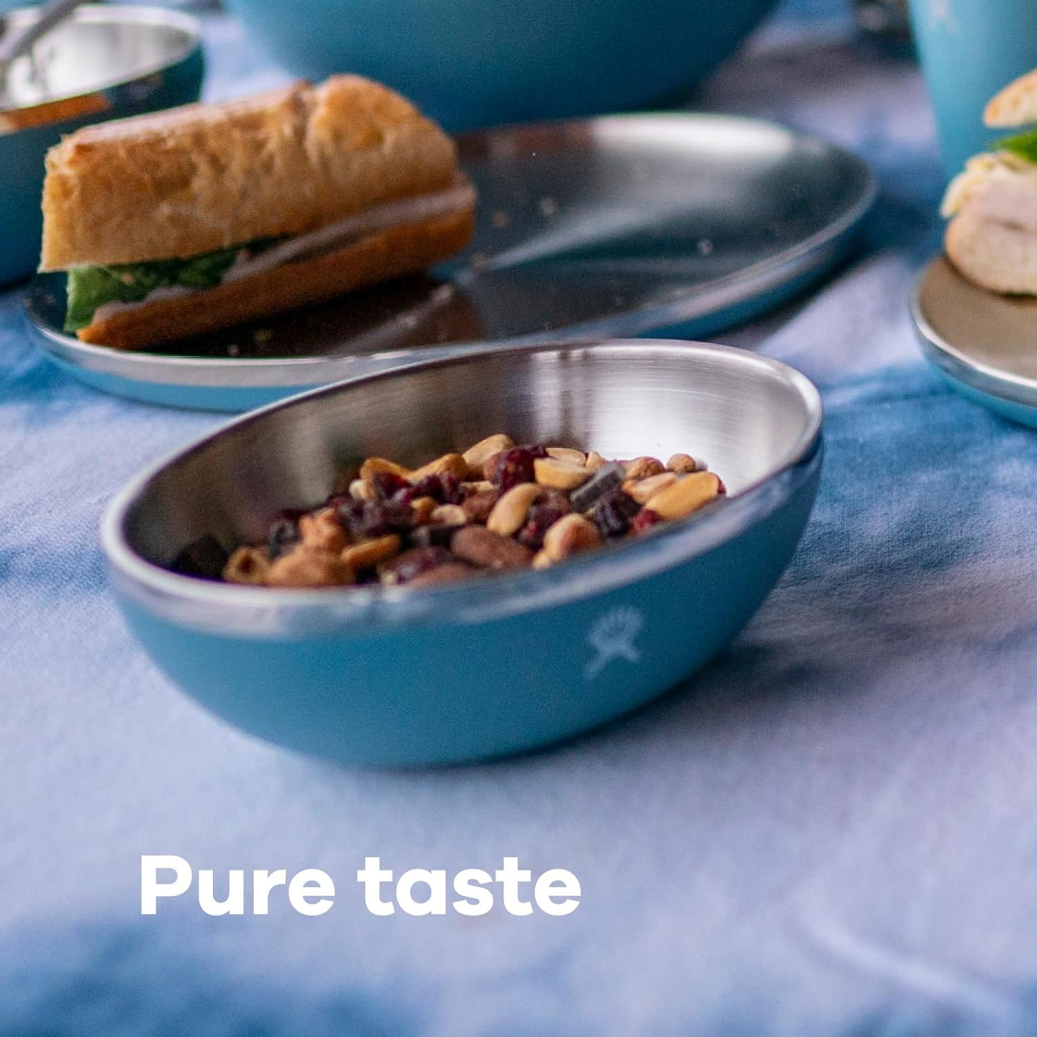 HYDRO FLASK - 0,47L (0.5 Qt) Outdoor Serving Bowl with Press-In Lid - Stainless Steel Reusable Kitchen Container - Food and Snack Storage - Easy to Clean - Space Saving - Dishwasher Safe - Birch image number 4