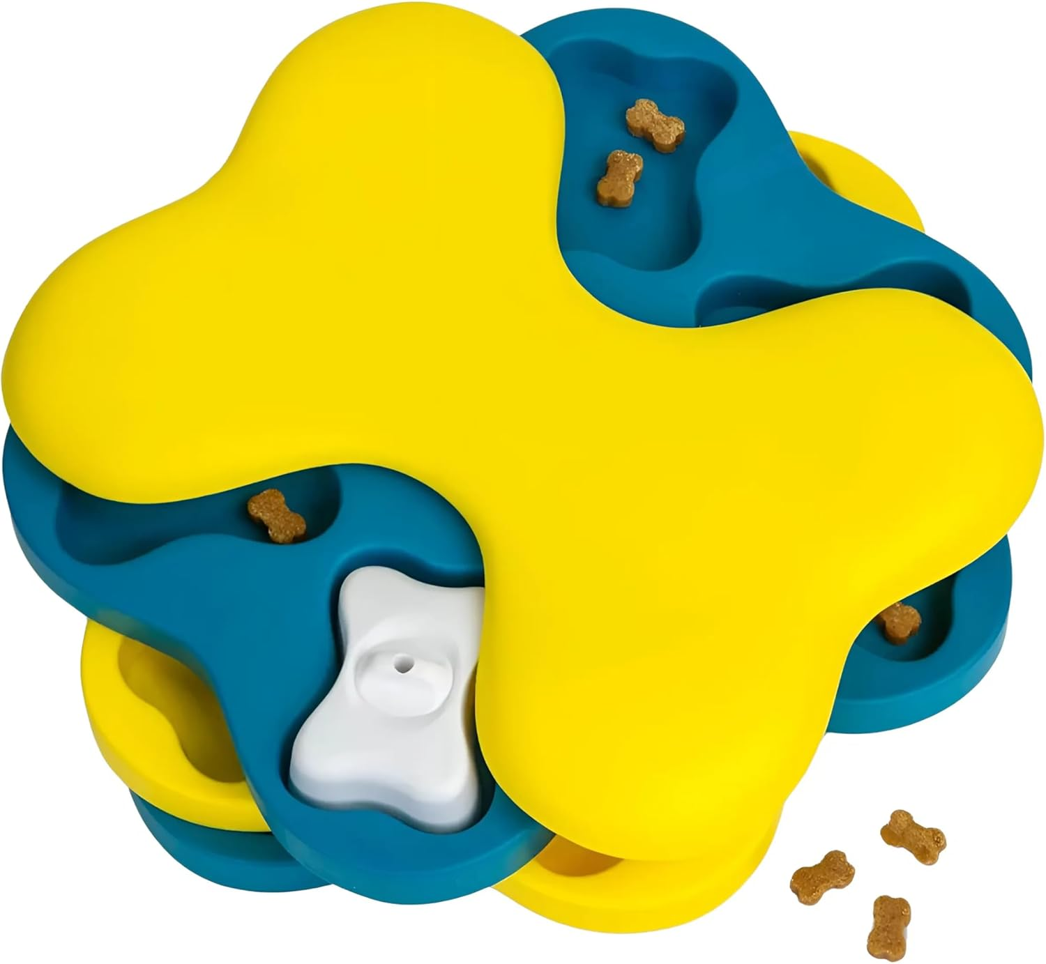 EZONEDEAL Pet Dog Puzzle Toy Tornado Interactive Pet Treat Dispenser Games Slow Feeder Improve IQ Training Dogs Puzzle Toy image number 4