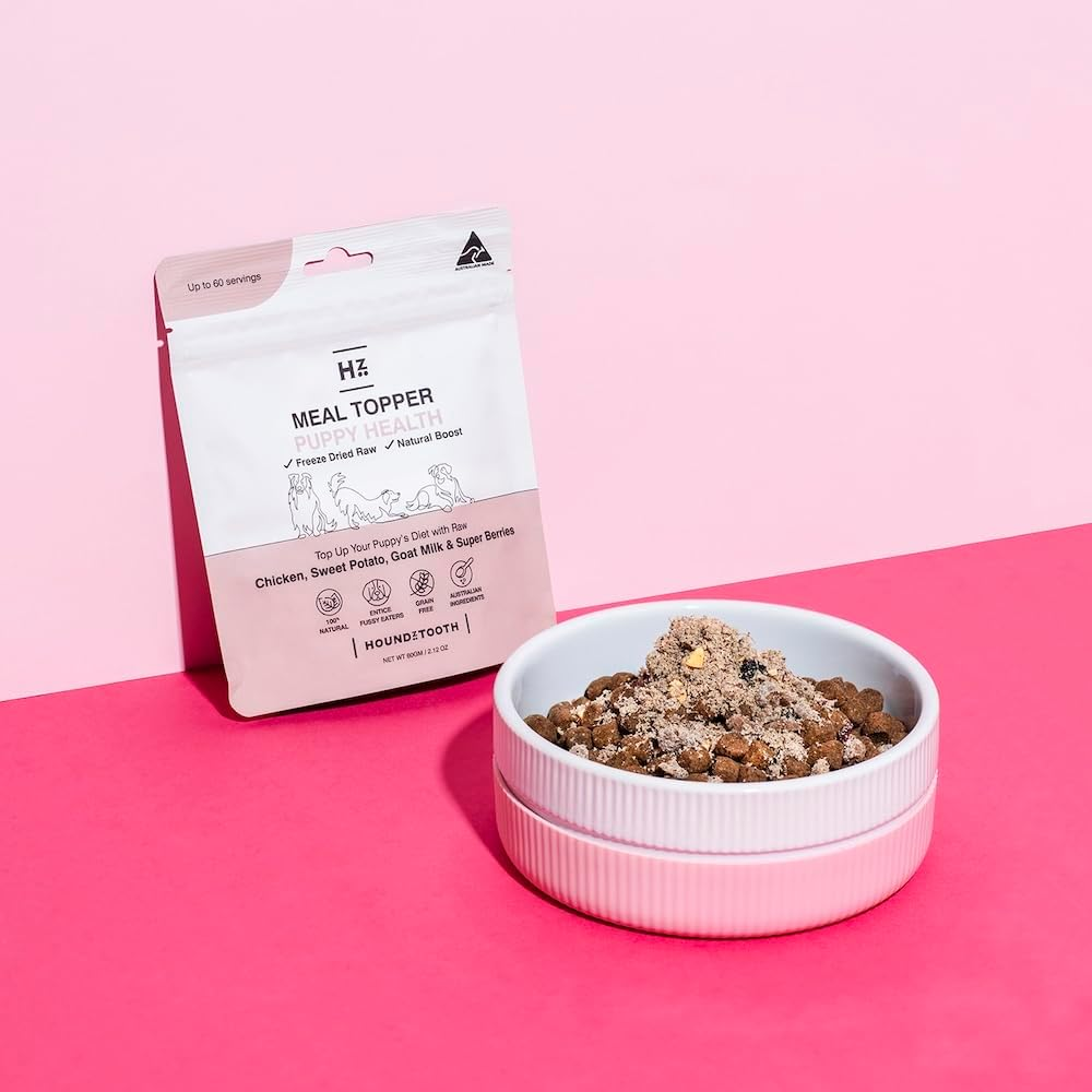 Houndztooth Meal Topper Puppy Health Dog Food 60 G
