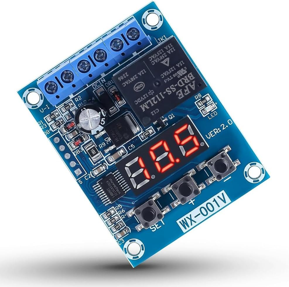 1PCS Low Voltage Cutoff, Battery Voltage Monitor Module DC 12V Low Voltage Cut off Charge Discharge Protection Board image number 5