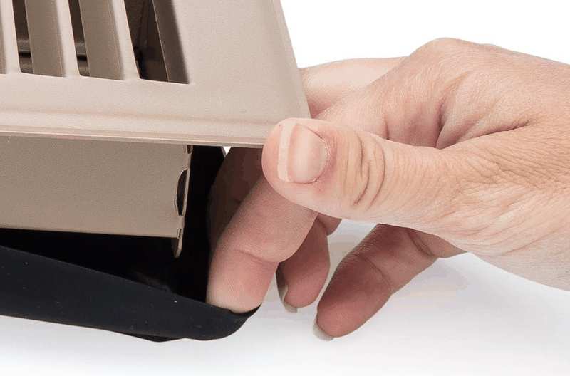 Rubber Vent Cover, Size Options 4X10 Inch / 4X12 Inch / 4X14 Inch / 6X10 Inch / 6X12 Inch, 3-Pack image number 3