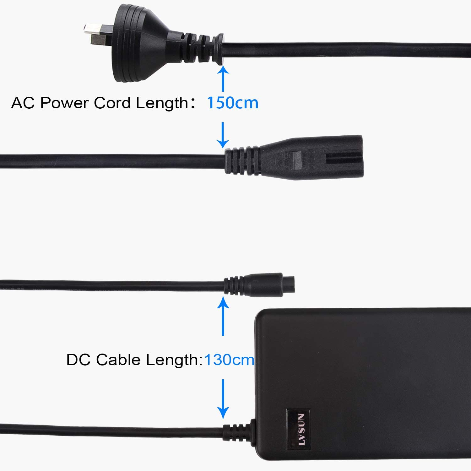 Universal Laptop Charger 90W Slim AC Power Supply Adapter with Dual USB Port for Mobile/Tablet - Compatible with Lenovo Samsung HP Acer Asus and More - AC 100V-240V, DC 18.5V -20V image number 6