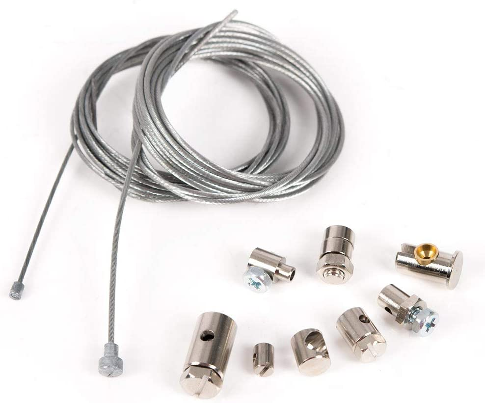 Kiwav Universal Motorcycle Emergency Throttle Clutch Brake Cable Repair Kit Compatible for Honda Yamaha Kawasaki Suzuki Motorcycle ATV Motorcross Bicycle Scooter Bike - Essential for Long Rides image number 4