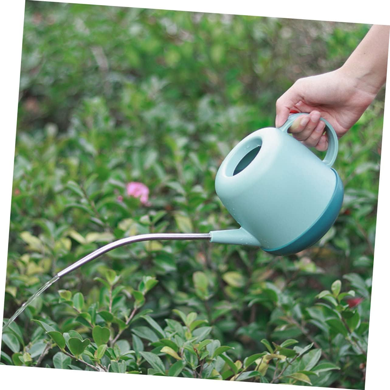 Indoor Watering Pot Ergonomic Handle Long Spout Can for Indoor Plants Safe image number 5