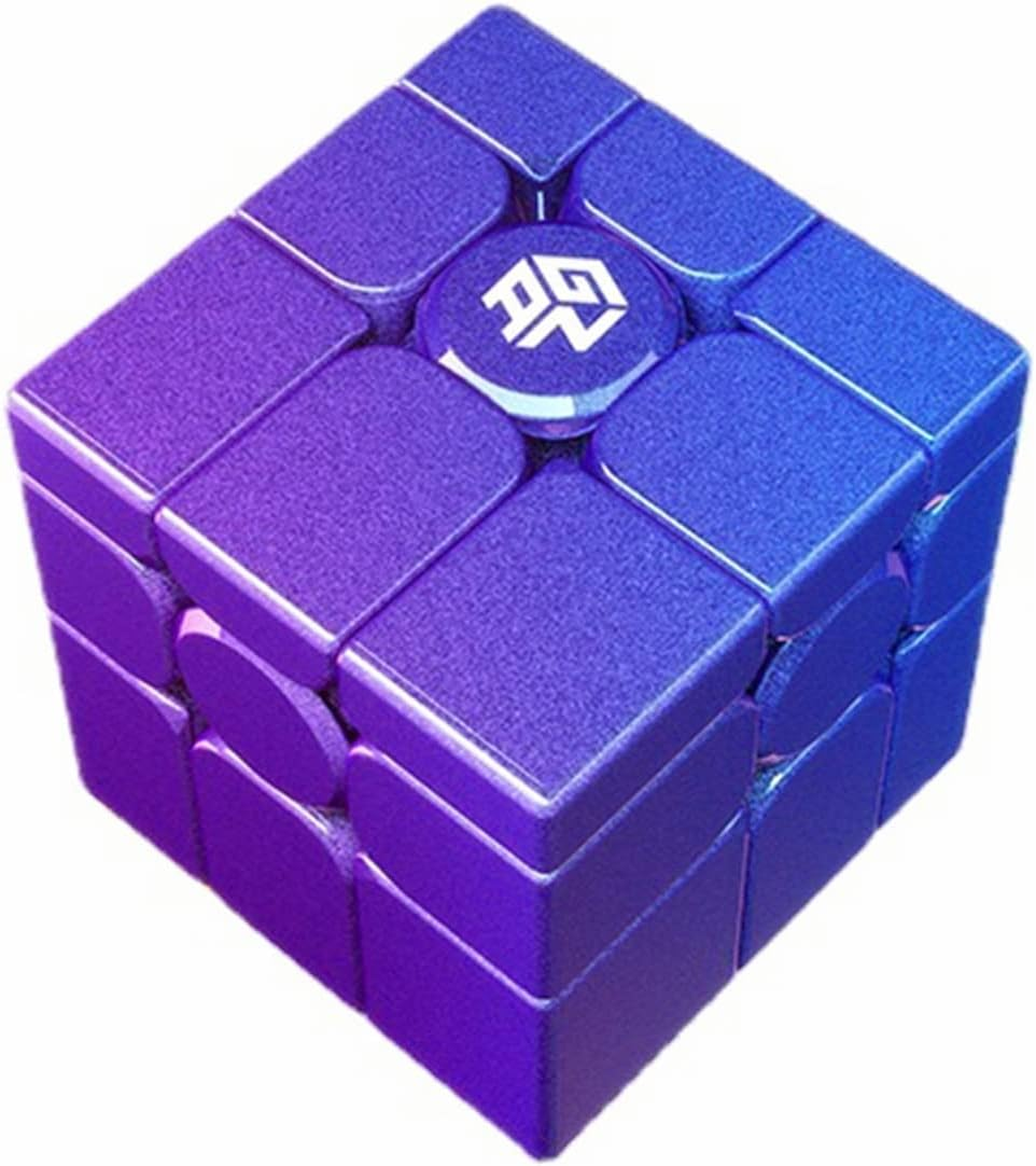 Cuberspeed Gan Mirror Cube Uv Coated Speed Cube Purple Gan Mirror Blocks Magnetic Cube Puzzle