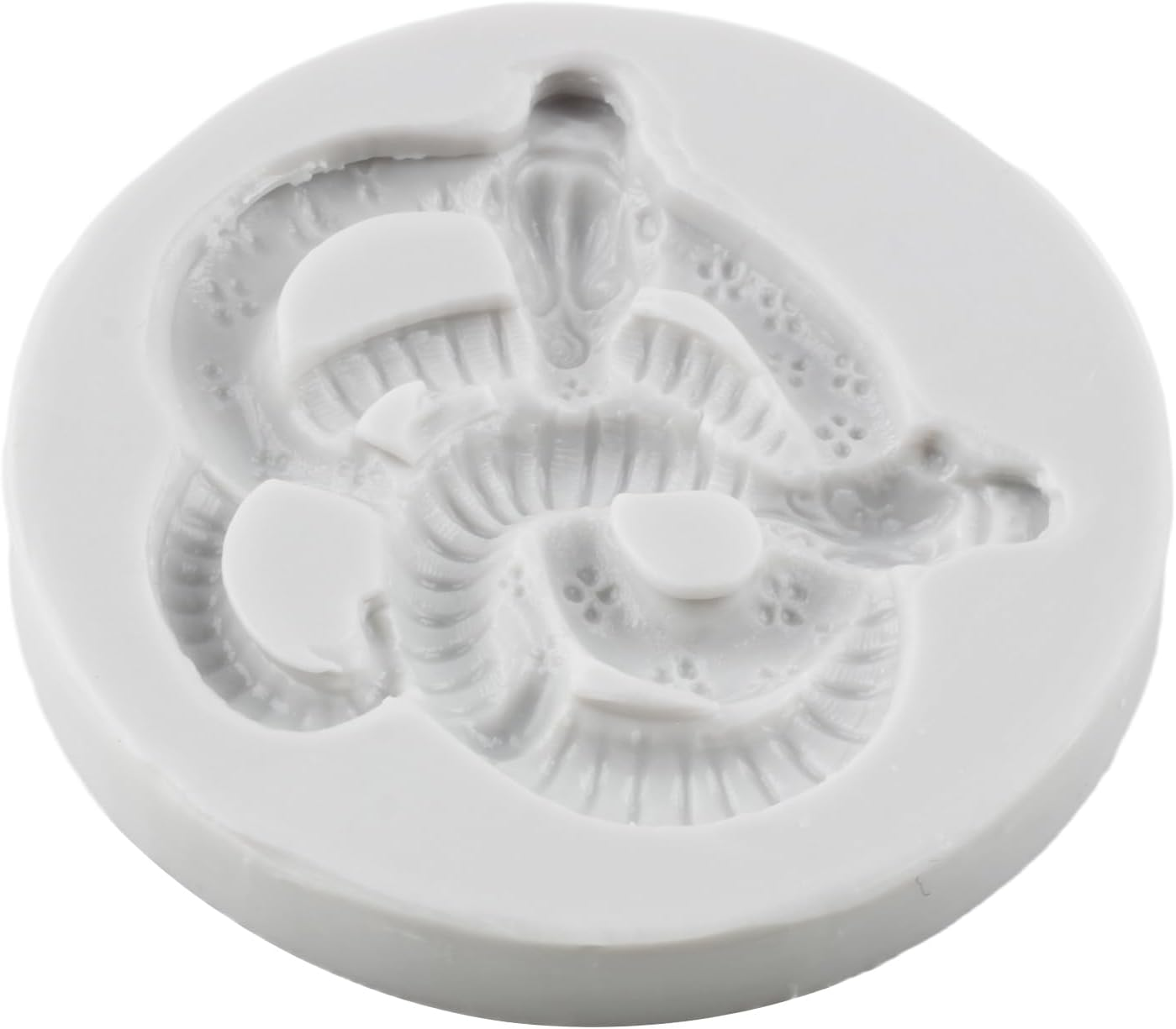 Snake Silicone Fondant Moulds Snake Chocolate Baking Mould Reptile Animal Mould for Sugarcraft Cake Decorating Cupcake Topper Rubber Paste Candy Polymer Clay image number 5