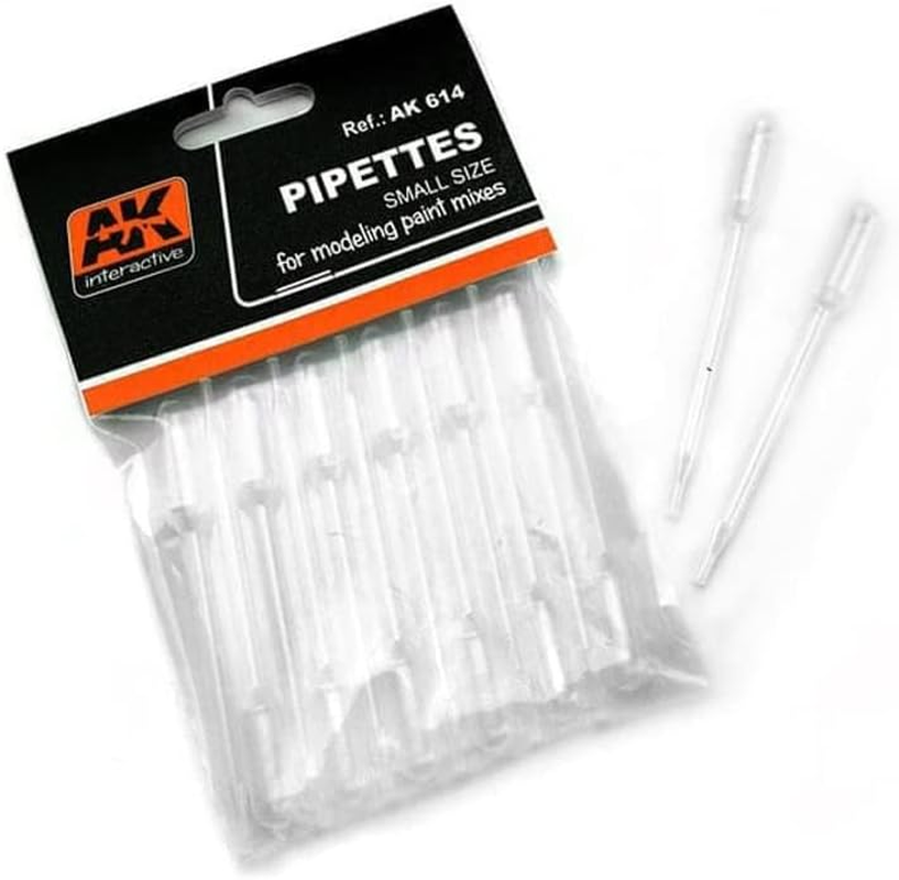 AK Interactive Complements - Pipettes Small Size (12 Pack)