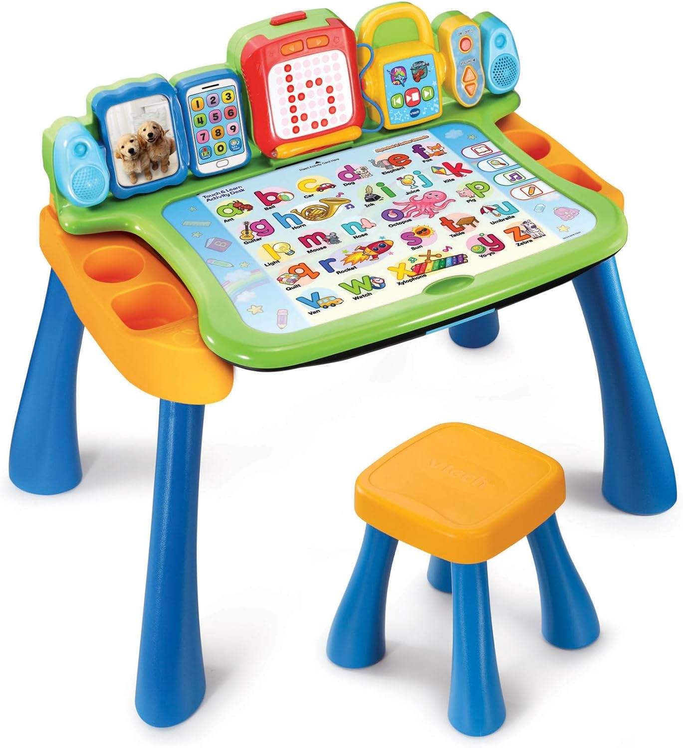 Vtech Touch and Learn Activity Desk - Educational Interactive Activity Desk - 195803 - Multicoloured image number 6