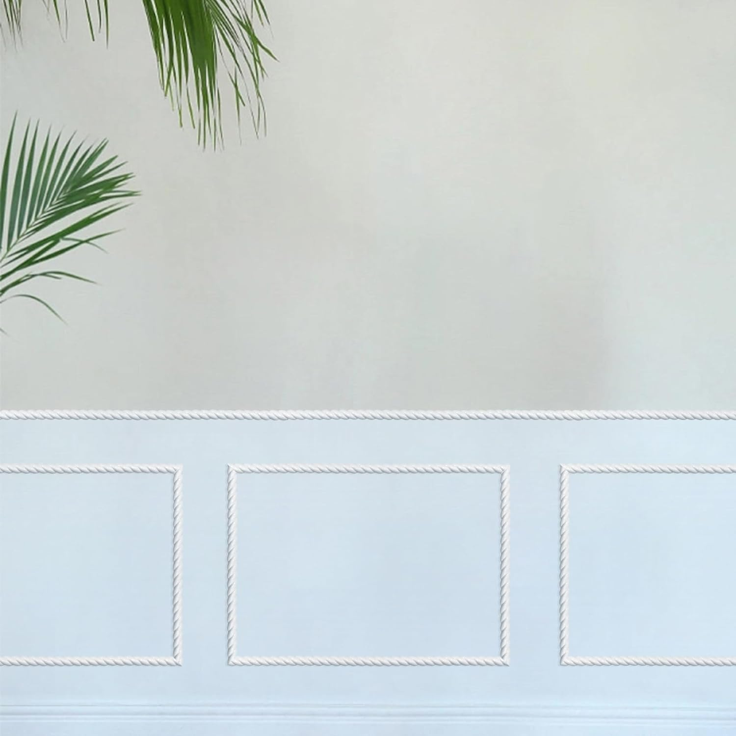 Paintable Peel and Stick Wall Molding Trim, Flexible Strip for Mirror Frame, 3D Wall Edge, Cabinet, Picture Frame and Home DIY Decoration (16.4 Ft X 0.6 Inch) image number 1