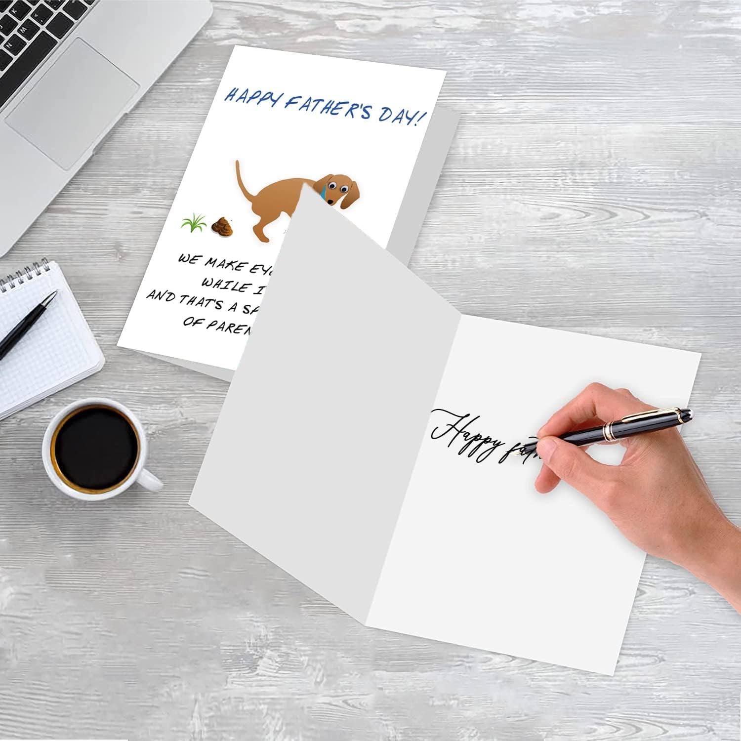 Funny Father&rsquo;S Day Cards from Dad, Best Fathers Cards Gifts from Son, Fathers Day Card with Envelope, Gifts for Men from Daughter image number 1