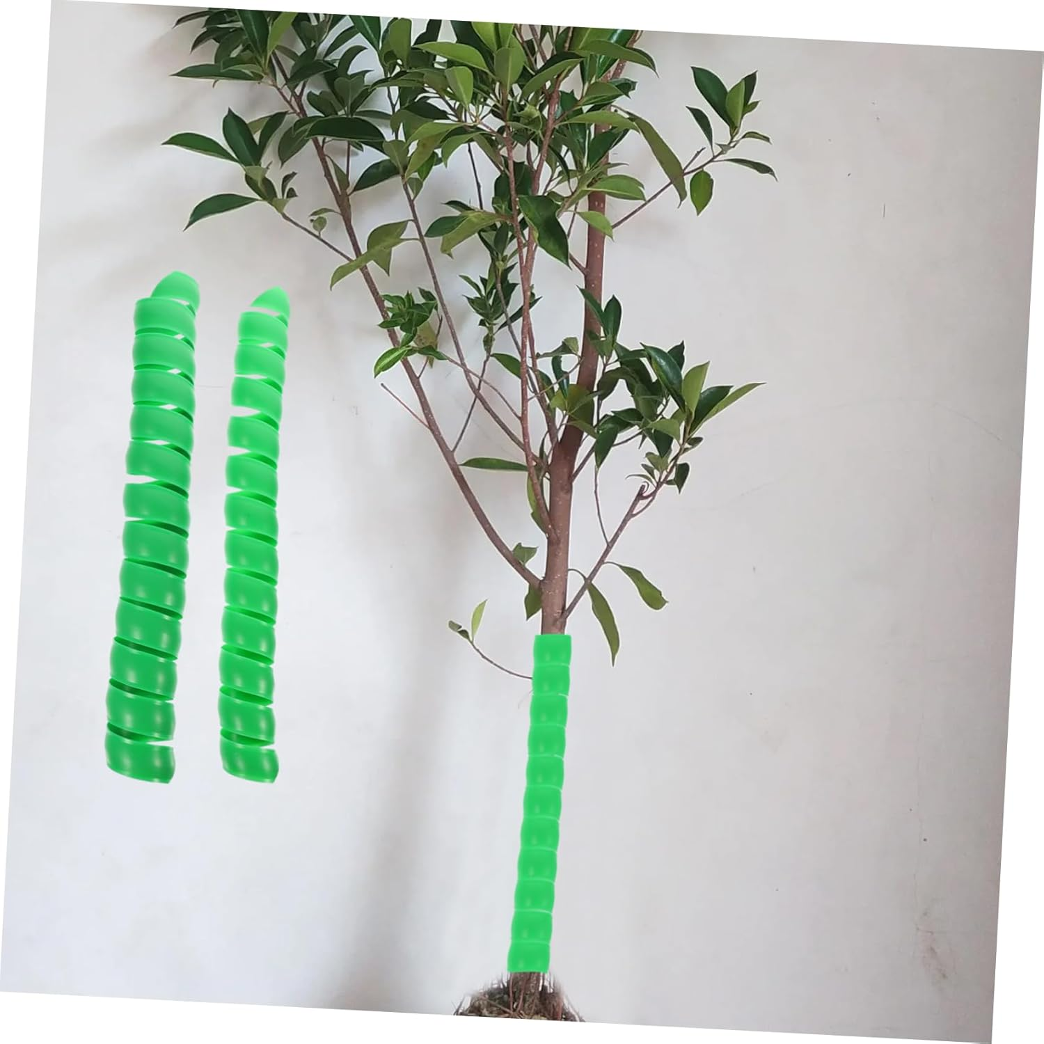 2Pcs Tree Trunk Guards Plant Protectors for Saplings Fruit Trees Bark Protection image number 1