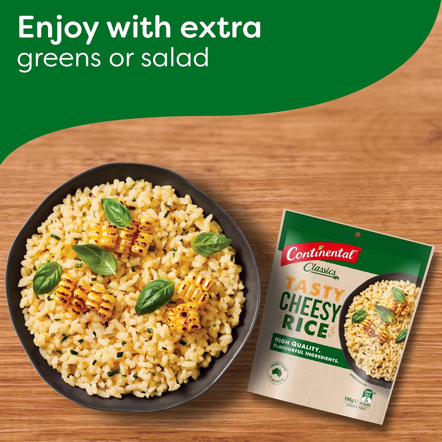 CON RICE FAM CHEESY 6X190G