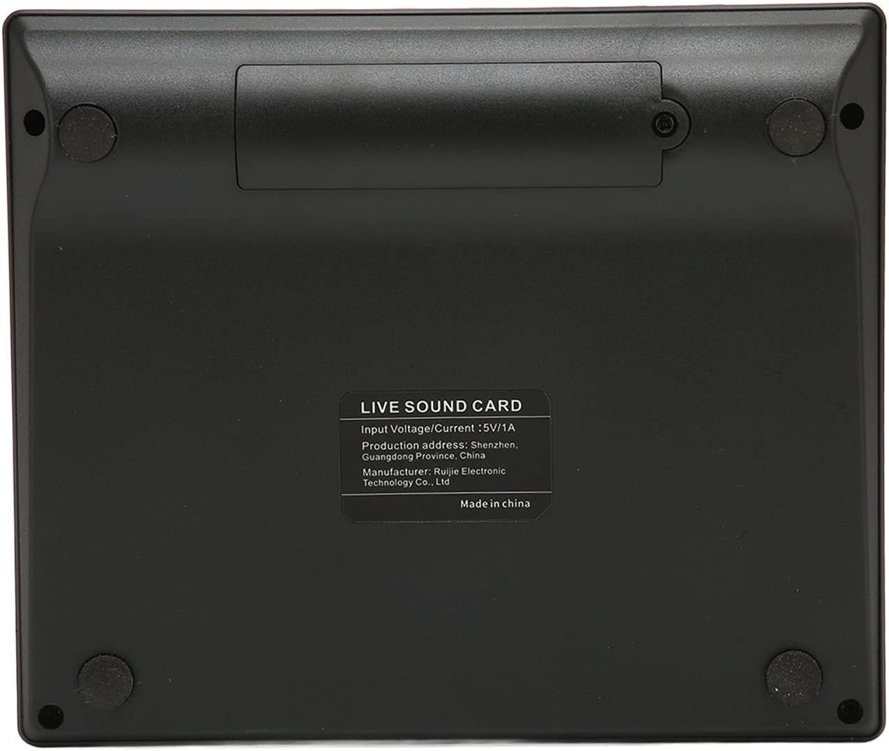 Live Sound Card Kit,Multiple Sound Effects Voice Changing Live Sound Card,For Phone, PC, Computer, Tablet, for PS4, For, External Mini Sound Mixer Board image number 5