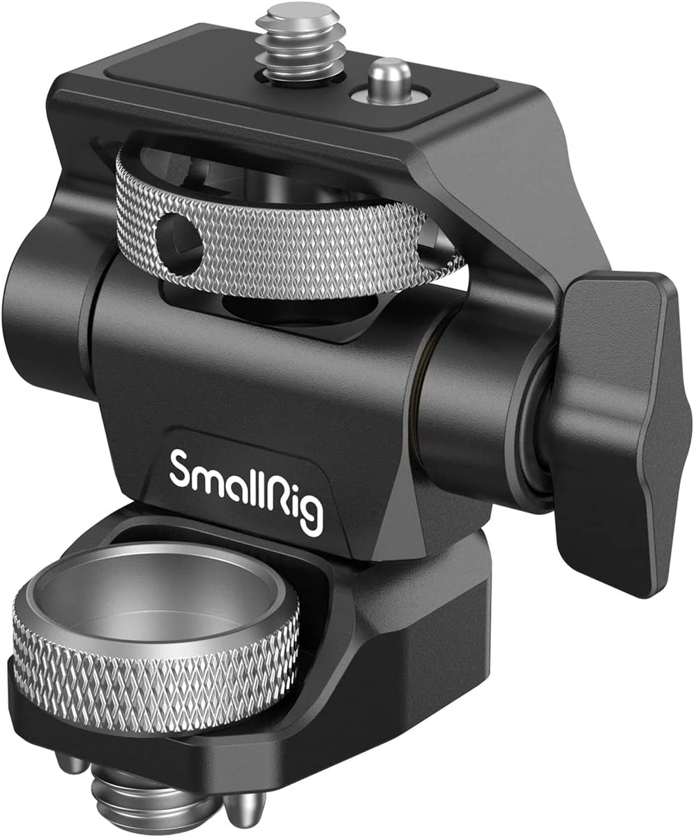 Smallrig Monitor Mount Swivel 360&deg; and Tilt 180&deg; Adjustable Bracket for Arri-Style (Upgrade) for 5" and 7" Monitor - 2903B