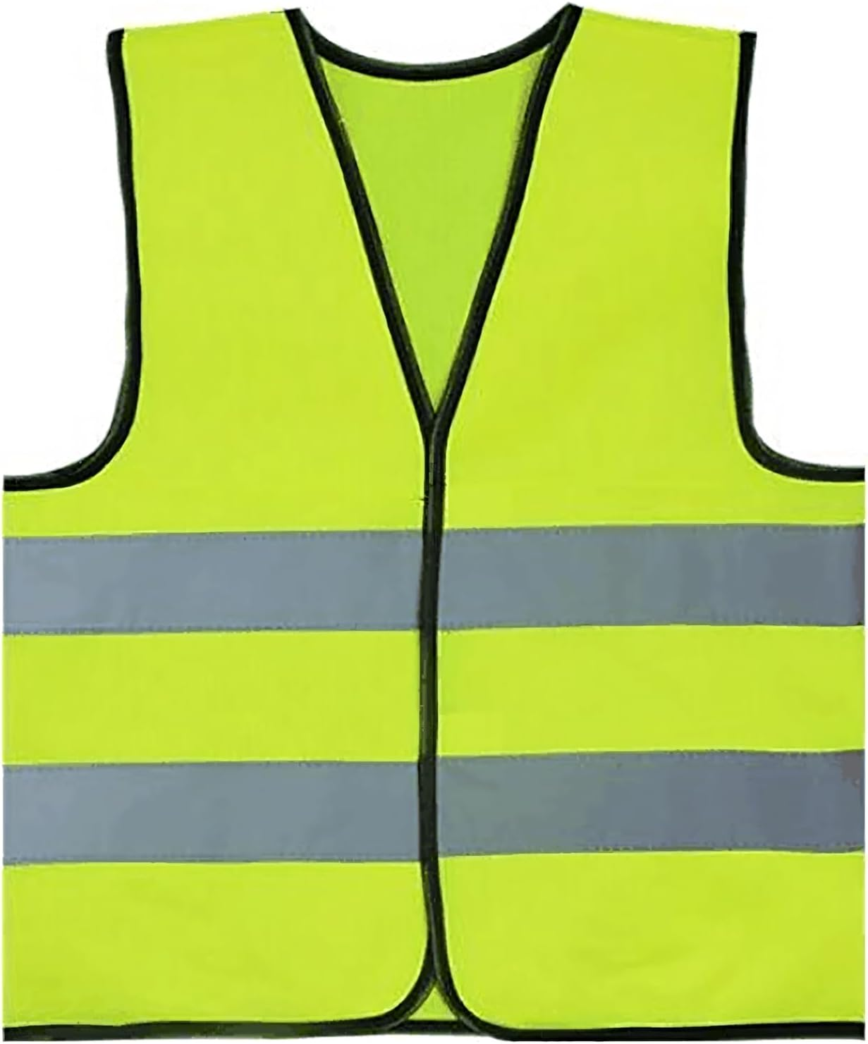 TOPTIE 10 Pack Kids Safety Reflective Vests, High Vis Construction Vest with Elastic Waistband - Blue1 image number 6