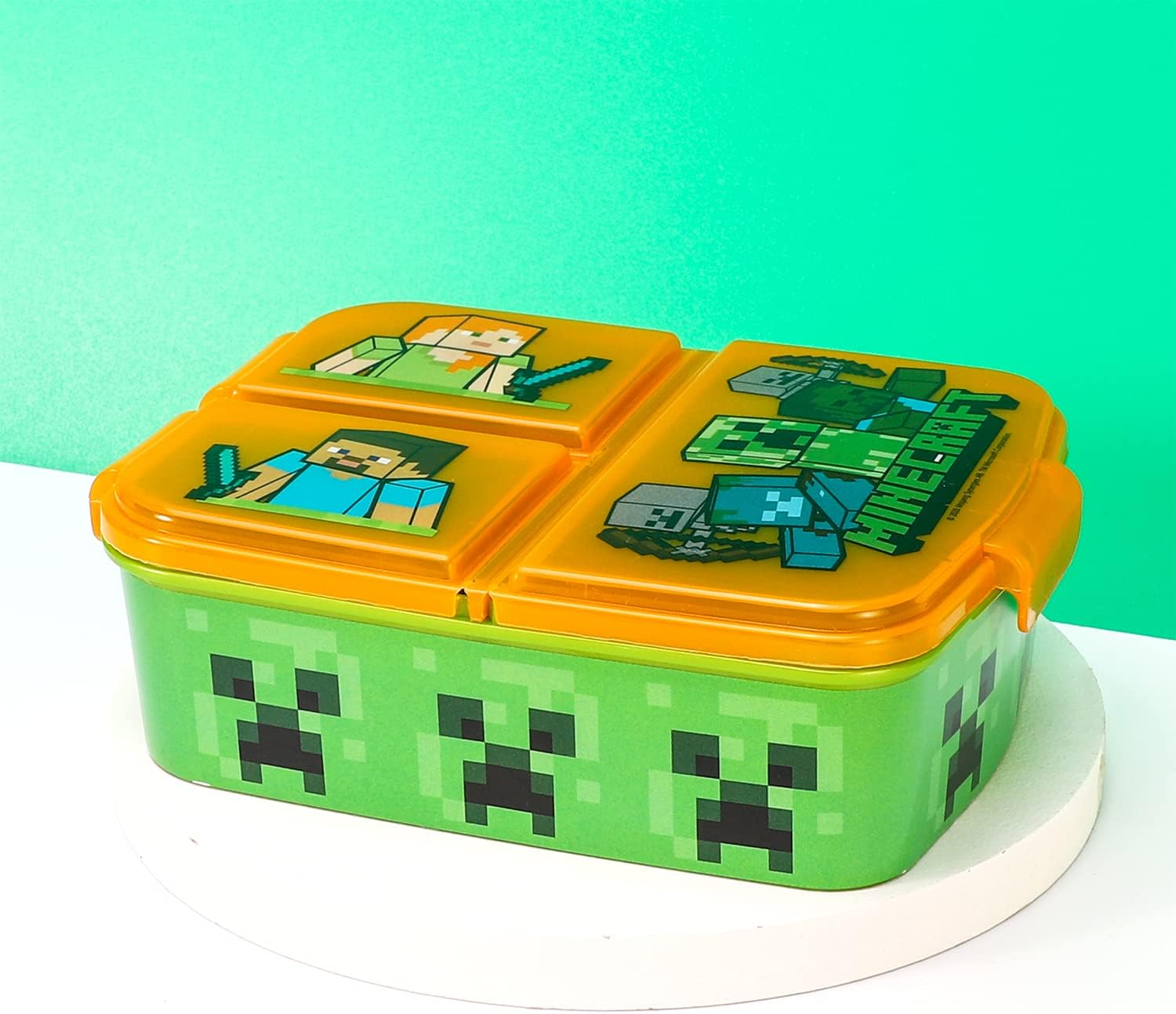 Stor |Multi Compartment Sandwich Box Minecraft image number 3