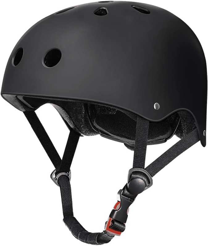 KIRLI Skateboard Helmet - Lightweight, Adjustable & Ventilated Helmet for Scooter, Roller Skate, Inline Skate