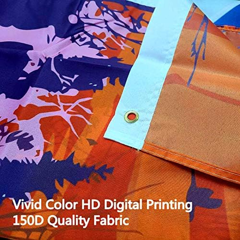 Kasflag Racing Flag Banner Vertical (3X5 Feet, Heavy Duty, Durable 150D Polyester) Brass Grommets Banner for Outdoor Room Man Cave/Garage image number 1