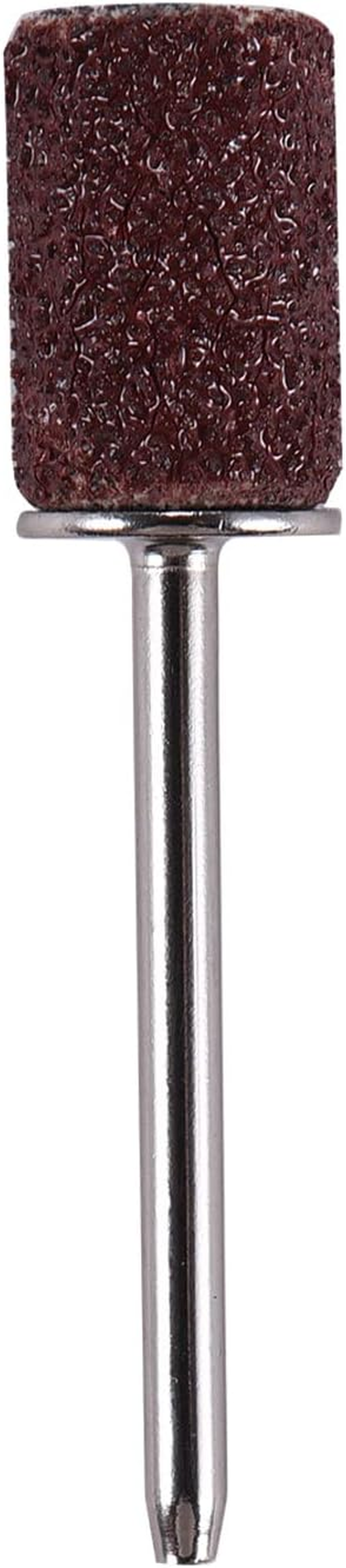 Xinyee 400Pcs Sanding Bands with 2 Nail Drill Bits for Manicure Nail Drill Machine 80# 120# 180# 240# Coarse Meduim Fine Grit 100Pcs for Each E-File Sand Set image number 4