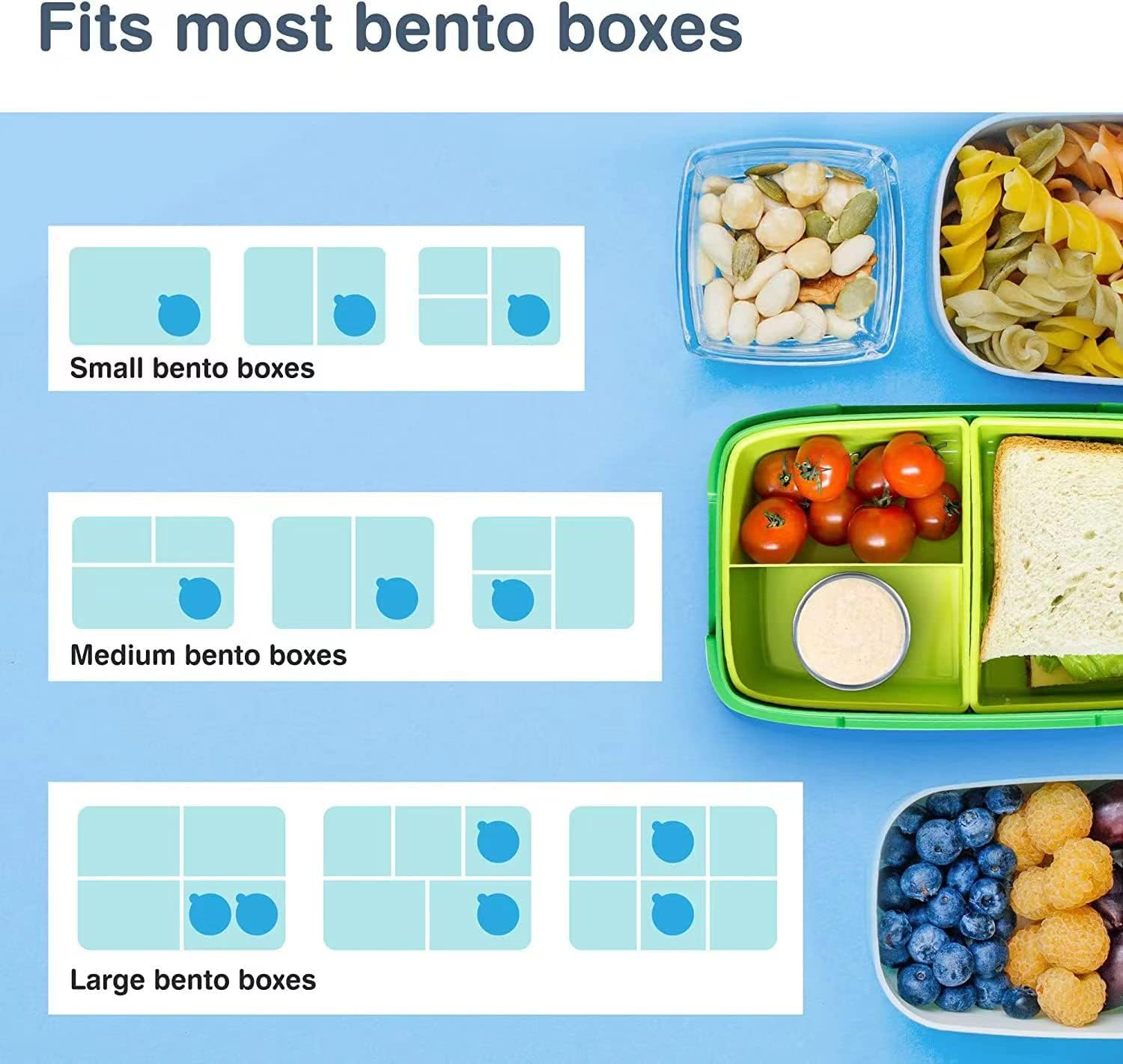 Salad Dressing Container to Go, 6X1.6 Oz Small Reusable Containers with Lids, Fits in Bento Box for Lunch, Stainless Steel Condiment Cup, Premium Silicone, Leak Proof, Easy Open Dipping Sauce Cups