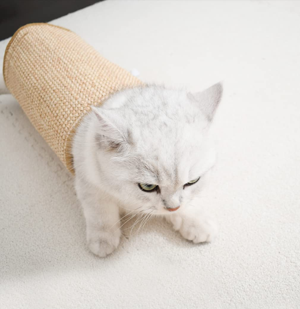 Cat Scratching Mat, Natural Sisal Cat Scratch Mats, Horizontal Cat Floor Scratching Pad Rug, Protect Carpets and Sofas,3Xl image number 3